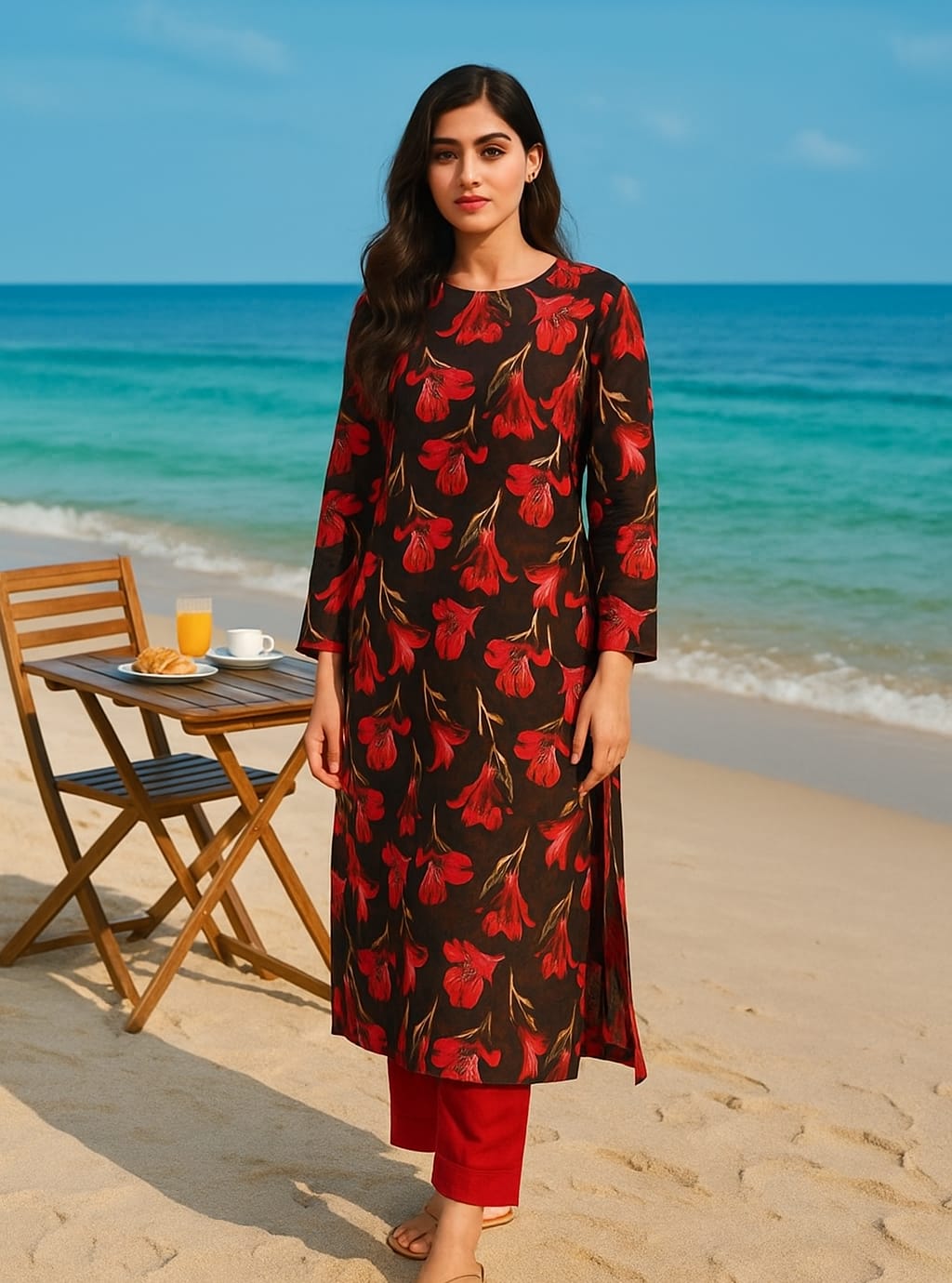 Gul-Mina Digital Print Lawn 2pc