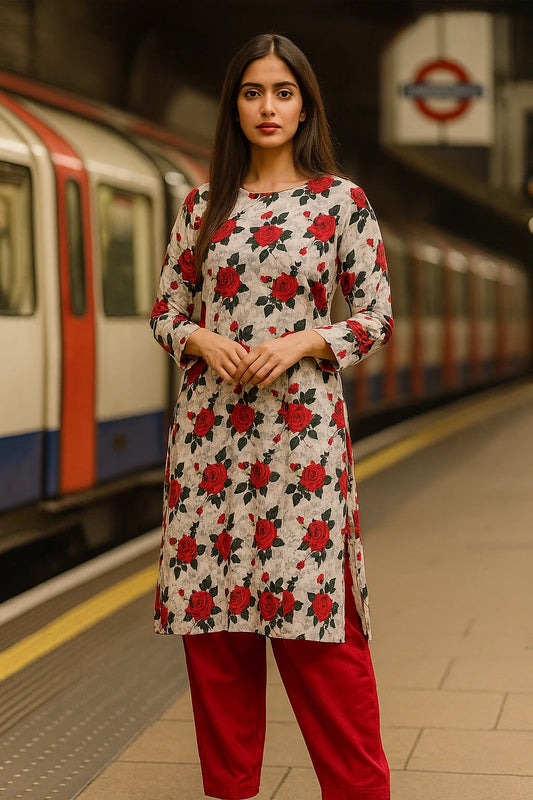 Gul-Mina Digital Print Lawn 2pc